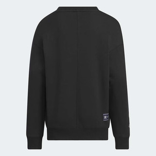 阿迪达斯（adidas）童装龙年新年款三叶草Feifei Ruan联名大童儿童圆领卫衣IW7648黑 IW7648黑色 164cm