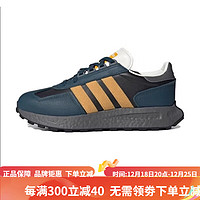 阿迪达斯（adidas）阿迪达斯三叶草男女鞋2023冬减震耐磨运动休闲鞋ID6144 军绿/黑/黄|ID6144 46