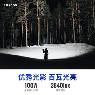 ZHIYUN 智云 zhi yun智云 写趣CX100直播摄影灯 100W