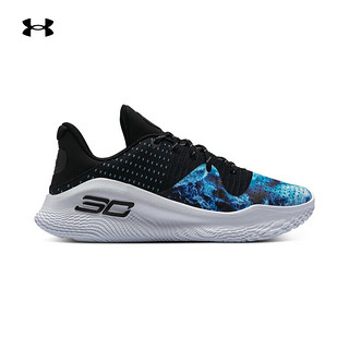 安德玛（UNDERARMOUR）库里CURRY 4×李小龙联名男女运动篮球鞋3028115 黑色001 41