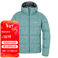 mont·bell户外羽绒服男款秋冬800蓬鹅绒轻便保暖连帽外套 1101673 BGN深绿色 S