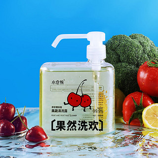 小仓熊 LET'S BEAR 小仓熊 原浆樱桃醋果蔬清洗露500ml/瓶 1瓶装