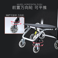 购物车买菜车小拉车神器便携折叠轻便爬楼手拉杆老人家用推车拖车