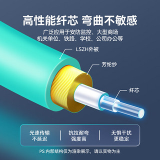 山泽（SAMZHE）QSFP28+AOC光纤堆叠线万兆100G有源直连光缆通用华为H3C思科曙光浪潮等30米AOC-100G-30 QSFP28+ AOC光缆【100G】