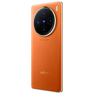 vivo X100  蓝晶x天玑9300芯片 蔡司影像 120W双芯闪充 5G拍照手机 落日橙 16GB+256GB