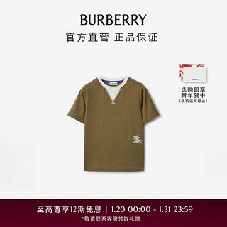 博柏利（BURBERRY）【】男童 双色棉质 T 恤衫80783141 3Y