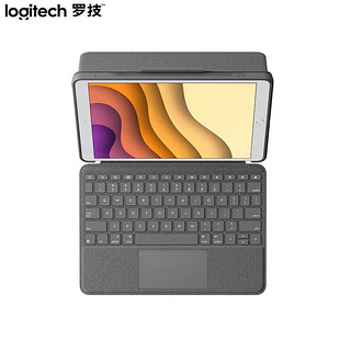 罗技（Logitech）ComboTouch配备触控板可拆卸键盘保护套(适配iPad Air第三代和10.5英寸iPad Pro) 【ComboTouch】适配10.5英寸