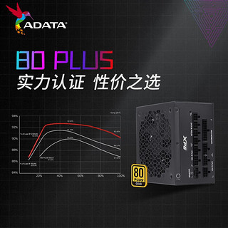 威刚（ADATA）XPG魔核金牌全模组电源 机箱电源 全日系电容 ATX3.0电源 4060ti显卡 6金牌全模1000W/全日系ATX3.0/10年