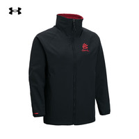 安德玛（UNDERARMOUR）Boucle女子新春系列训练运动飞行员夹克1383731 黑色001 XL