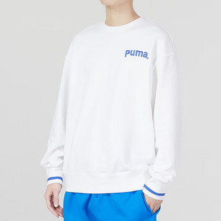 彪马（PUMA）男装 2024春季跑步训练运动服户外时尚休闲卫衣套头衫 620614-02 3XL(195/112A)