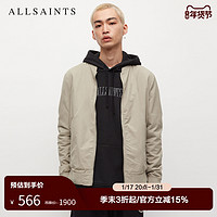 ALLSAINTS 男士休闲夹克秋装新款外套羊头刺绣棒球服MJ042W