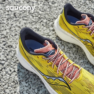 索康尼（SAUCONY）男鞋 2024春ENDORPHINSPEED啡速3竞速跑鞋耐磨透气跑步鞋 啡速3/黄 39