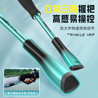 渔之源（Yuzhiyuan）路亚竿全套碳素远投海竿抛竿鱼竿水滴轮路亚竿套装 【3刹车豪华】2.1米枪柄+左手轮