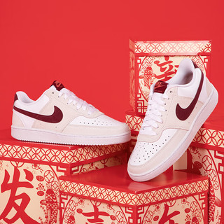 耐克（NIKE）舰店女鞋 24春季运动鞋透气小白鞋休闲鞋新年红板鞋子女 龙年/龙年红/新年红/热推款 35.5