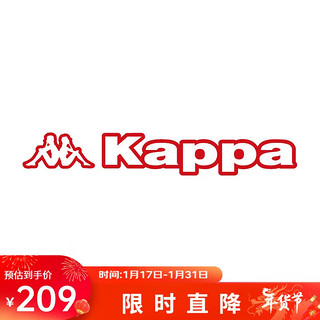 卡帕（Kappa）串标凉鞋男女户外沙滩凉鞋拆卸后跟拖鞋K0DX5LL15 冠冕蓝 35