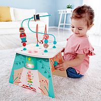 Hape 马戏团灯光秀游戏盒绕珠串珠男女孩儿童益智力玩具可投影木制