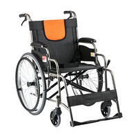 yuwell 鱼跃 轮椅 H062 轻便免充气加强铝合金代步车