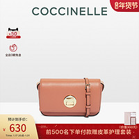 可奇奈尔 20秋冬新品COCCINELLE/可奇奈尔LIYA印花牛皮女式斜挎包单肩包