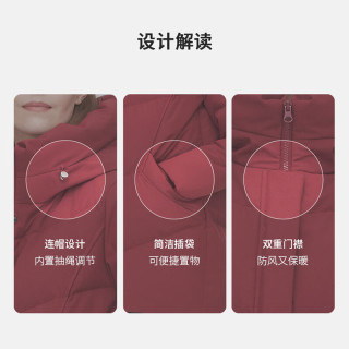 波司登(BOSIDENG)奥莱冬季羽绒服女新年红经典休闲百搭加厚防风保暖外套B10145122B 苔绿色4328 160/88B 160/88B体重约110-130斤