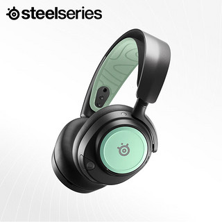 赛睿（SteelSeries）寒冰二代新星专业版 无线耳机+Nova新星耳机补充包:薄荷绿 Arctis Nova Pro无线+耳机补充包