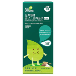 英氏 婴幼儿加钙线面 原味 40g