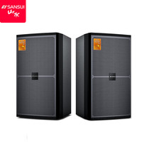 山水(SANSUI)KS310*6/山水XL400功放*3/山水DSP1效果器*1/山水KM8*2/山水C21*1/山水PW108时序器*1/ 10吋音箱套装+功放*3