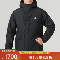 阿迪达斯adidasyykids青少年运动户外防风跑步保暖羽绒服 IL8916 XL