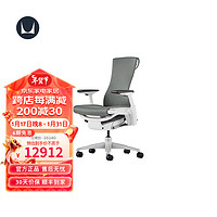 赫曼米勒（HERMAN MILLER）【】Embody电脑椅Sync织物办公椅人体工学椅新年 米灰色【7天内发货】