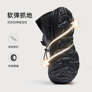 骆驼（CAMEL）男士加绒套脚快穿牛皮商务休闲运动皮鞋 G13A209167R 黑色 42