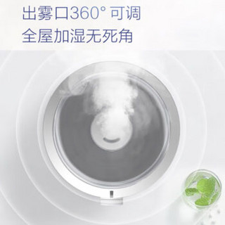 海尔（Haier）加湿器4.5升大容量家用香薰机空调增湿 卧室办公室大雾量婴儿旋钮款SCK-8301