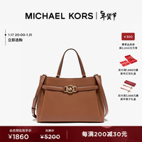 MICHAEL KORS 迈克·科尔斯 迈克高仕Angelina 女士中号手提包 牛皮棕 230 NS