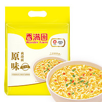 香满园 非油炸波纹面 800g 方便火锅面泡面 鸡蛋风味面