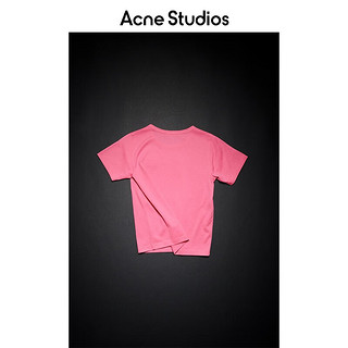 Acne Studios【季末6折起】 童装秋冬男童女童圆领T恤DL0034 亮粉色 3-4