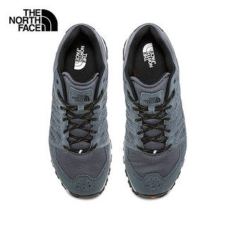 北面（The North Face）徒步鞋男户外耐磨休闲鞋舒适登山鞋秋季3V1F AO1/灰色 11/44.5