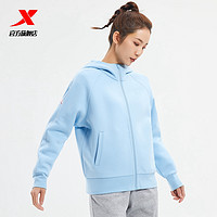 XTEP特步塑型科技丨超柔五明治外套女秋冬运动训练女针织上衣