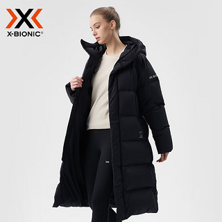 X-BIONIC XBIONIC  巡回者850 长款户外羽绒服   22513 暗夜黑 M