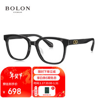 暴龙 BJ3159 防蓝光1.67镜片 B11暗黑灰碎花 近视光学镜框
