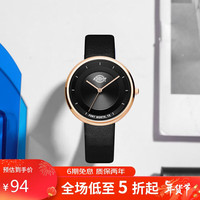 Dickies手表女潮流石英皮带表中性时尚女腕表CL-126L1-17