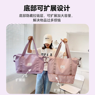 班哲尼旅行包大容量折叠可套拉杆行李箱短途出差斜跨手提包男女士行李袋