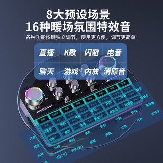 好牧人 直播设备全套声卡唱歌手机电脑主播录音话筒家用K歌高级专业
