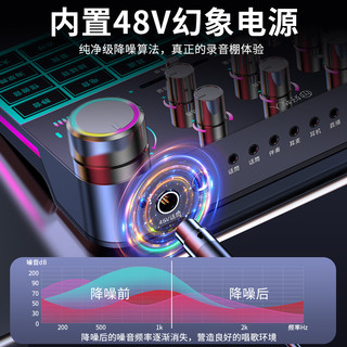 好牧人 直播设备全套声卡唱歌手机电脑主播录音话筒家用K歌高级专业