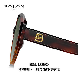 BOLON 暴龙 眼镜2024年大框显脸小偏光太阳镜防紫外线开车墨镜女潮 BL3130C10 C10-灰色(偏光)