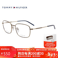 Tommy Hilfiger汤米·希尔费格光学眼镜框男女全框修饰脸型近视眼镜架1934F AOZ AOZ金色
