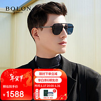 BOLON 暴龙 眼镜度数近视太阳镜墨镜 BL8105C10 1.67灰色偏光