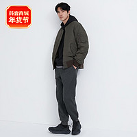 UNIQLO 优衣库 男装 HEATTECH仿羊羔绒运动长裤(保暖裤内里加绒) 463344