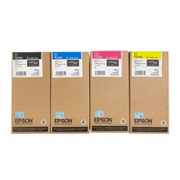 爱普生(EPSON)T41K2-T41K5 大容量墨盒四色套装 青/红/黄/粗面黑各1支 (适用SC-T3480N/T5480机型)