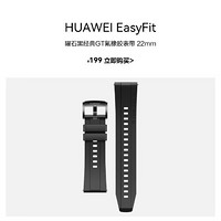 HUAWEI EasyFit 曜石黑经典GT氟橡胶表带（22mm）