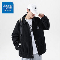 JEANSWEST 真维斯 夹克男 长袖潮男外套