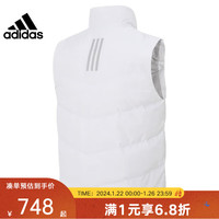 阿迪达斯adidasyykids青少年装保暖运动休闲羽绒马甲背心 IS0369 2XL