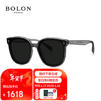 暴龙（BOLON）眼镜度数近视太阳镜墨镜 BL3082C12 1.67灰色偏光